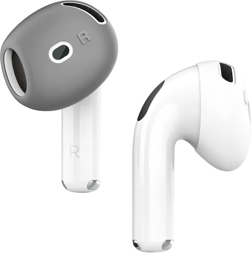 elago 2 pares de fundas para AirPods 4 almohadillas diseñadas para AirPods 4, [cabe en la funda] funda de silicona antideslizante, antiarañazos,