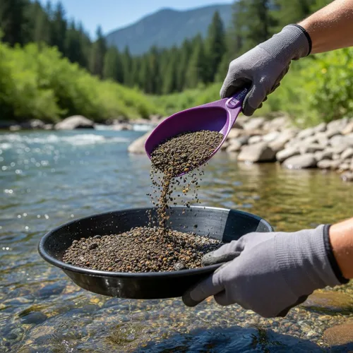 Miniatura 8 de Gold Prospecting Paydirt Scoop Pala de mano de plástico duradero Herramienta ligera para cacerear, dragar y cavar grietas