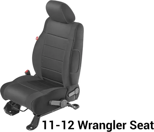 Miniatura 9 de Diver Down Neoprene Seat Cover Set - Fits Jeep JK 2007-2018 Wrangler 2-Door - Front and Back Seat Set - Custom Fit - Soft Padded Cushion Feel