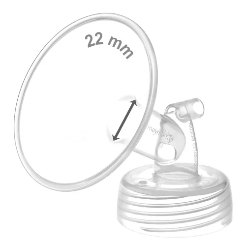 Miniatura 48 de Maymom Brida ancha compatible con bomba Spectra S1 S2, 0.748 in, 1 unidad Una brida transparente