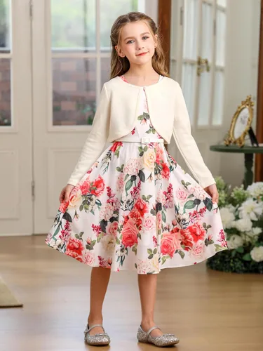Miniatura 3 de Bonny Billy Vestidos de fiesta para niñas con estilo vintage floral