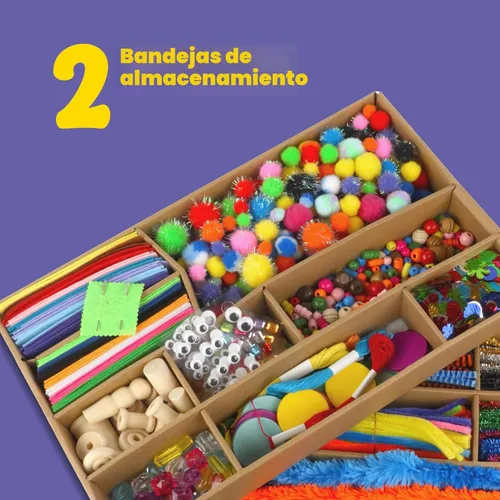 Miniatura 4 de Kit de Arte y Manualidades de Kid Made Modern – Un DIY de 1.7 kg de Suministros y Materiales de Manualidades para Proyectos Artísticos Creativos Kit