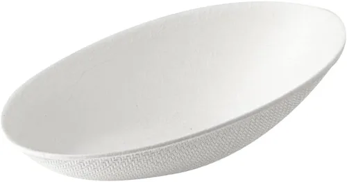 Miniatura 2 de Restaurantware Platos de degustación sin PFAS añadido de 3.2 x 2.1 pulgadas, 100 platos desechables, compostables para el hogar, aptos