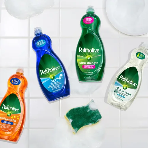 Miniatura 8 de Palmolive Ultra - Jabón líquido para lavavajillas, puro y transparente, sin fragancia, 32.5 onzas líquidas, paquete de 9