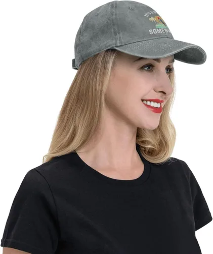 Miniatura 17 de Philysonic 5 Oclock Somewhere Hat It is 5 Oclock Somewhere Hat Gorra de béisbol para mujer, gorra de moda
