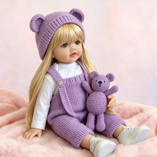 Miniatura 4 de Pinky - Muñecas de bebé Reborn de 20 pulgadas y 19.7 in, de cuerpo completo, de silicona, para recién nacidos, juguete