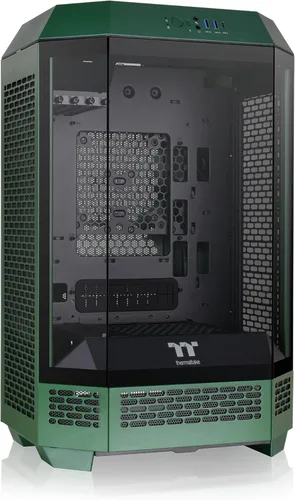 Miniatura 23 de Thermaltake Torre 300 Edición de Verano Matcha Plum Micro-ATX; Incluye 2 ventiladores CT de 140mm; Soporta hasta un radiador de 420mm; Capaz