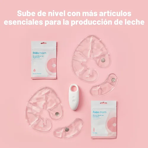 Miniatura 6 de Frida Mom Spray salino para pezones agrietados, esenciales de lactancia materna para nuevas mamás, suave para bebé y mamá, spray para curar