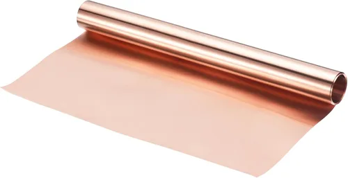 Miniatura 16 de uxcell Rollo de lámina de cobre de 78.740 in x 0.394 in x 0.001 in, 99.9% de tira de cobre puro de cobre intermitente placa de lámina de metal