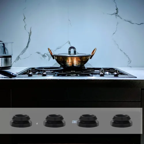 Miniatura 6 de 8 ojales superiores para estufa de RV, kit de ojales para estufa de RV para Magic Chef y para rejillas de estufa Atwood, ojales de goma negra
