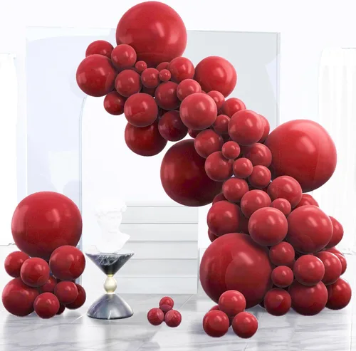 Miniatura 9 de PartyWoo Globos azul marino, 120 piezas de diferentes tamaños de 18, 12, 10, 5 pulgadas, kit de arco de globos azul oscuro guirnalda para Azul-z90