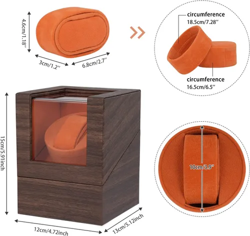 Miniatura 2 de Bobinadora automática de un solo reloj para relojes automáticos con motor japonés súper silencioso