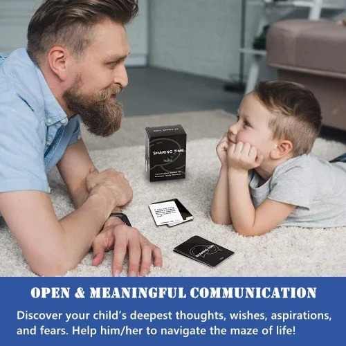 Miniatura 5 de Juegos familiares para niños y padres: 120 iniciadores de conversación para niños que invitan a la reflexión, divertidas actividades familiares