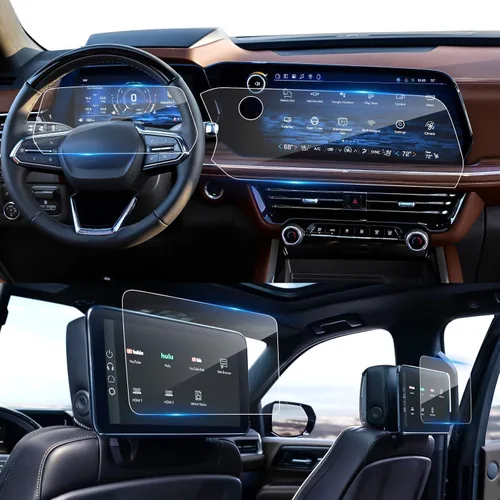 Miniatura 13 de Paquete de 2 protectores de pantalla Coleya Tahoe 2021-2026 para Chevrolet Tahoe (Z71/RST/Premier/High Country)