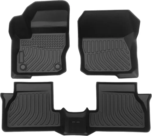 Miniatura 20 de Alfombrillas de Piso para Elantra N 2021-2023 (No Compatible con Híbrido 21-23) Protección para Todo Clima Goma TPE Personalizada para Piso Sin Olor