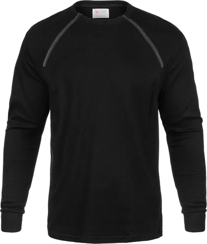 Miniatura 3 de ComfyChemoCHEMOWEAR - Camisa de manga larga con cremallera para hombre