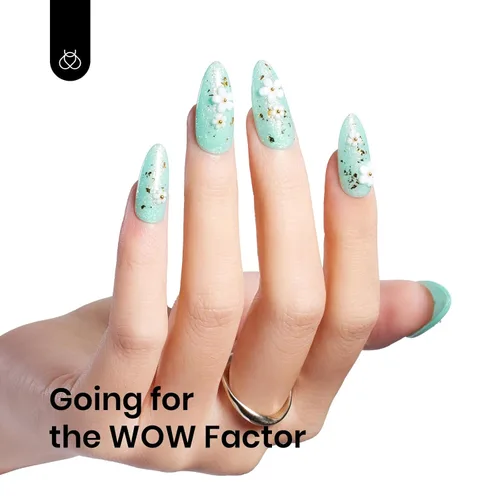 Miniatura 634 de Beetles - Esmalte de uñas de gel marrón – 0.5 onzas líquidas de esmalte de gel marrón oscuro, lámpara LED UV para uñas, regalo de manicura para I