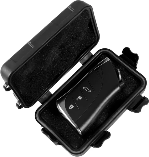 Miniatura 8 de Caja magnética para llaves oculta, almacenamiento magnético para llaves debajo del automóvil, caja de llaves oculta impermeable para exteriores