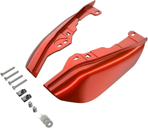 Miniatura 130 de Advanblack Deflectores de aire Road Glide Mid Frame 2024 compatibles con Harley Touring Street Glide, Road King, Electra Glide, 2009-2025