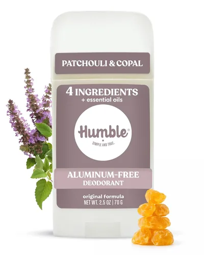 Miniatura 26 de HUMBLE BRANDS - Formula original de desodorante sin aluminio Control de olores, larga duración, bicarbonato de sodio, aceites esenciales, sutil