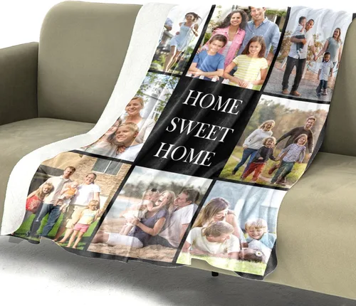 Miniatura 17 de Mantas personalizadas con foto, manta de fotos personalizada, mantas personalizadas con imagen, regalos personalizados para mujeres, hombres
