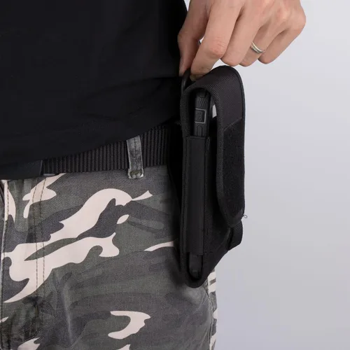 Miniatura 7 de Funda táctica Molle para teléfono inteligente grande para iPhone 17 Pro Max/16 Pro Max/16 Pro/16/15 Pro Max/14 Pro Max/13 Pro Max