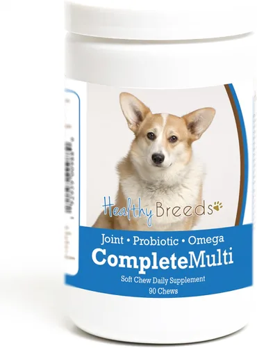 Miniatura 364 de Healthy Breeds Pug todo en uno multivitamínico suave masticable 60