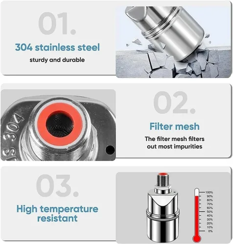 Miniatura 6 de Automatic Water Level Control Valve 1/2 Inch Stainless Steel Float Ball for Tank Swimming Pool Straight with Clip