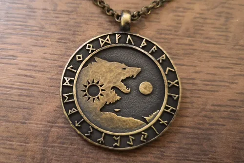 Miniatura 13 de Collar Yin Yang para hombre, joyería colgante de alta calidad de aspecto antiguo, regalos de Yin Yang, joyería vikinga para hombres