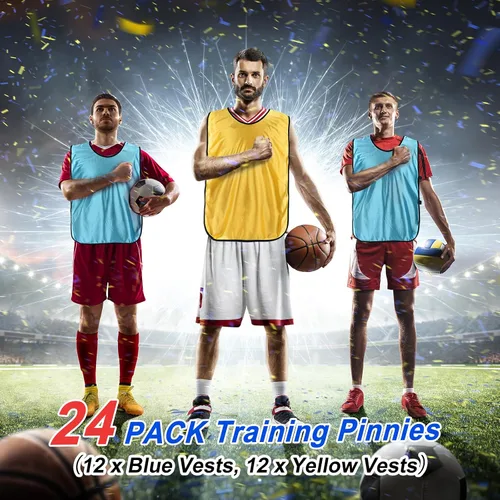 Miniatura 5 de PATIKIL Scrimmage - Chaleco de fútbol Pennies para entrenamiento de fútbol, deportes de equipo, pinnies camisetas de práctica de fútbol para adultos