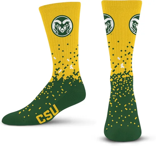 Miniatura 37 de For Bare Feet Calcetines de la NCAA para niños y niñas, unisex, Spray Zone Crew, para jóvenes