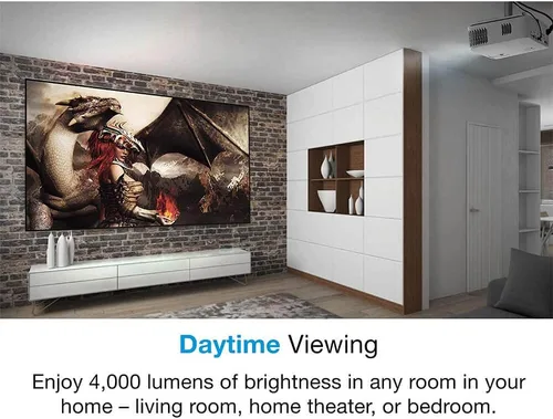 Miniatura 8 de Optoma UHD38 Brillante, verdadero proyector de juegos 4K UHD 4000 lúmenes Tiempo de respuesta de 4,2 ms a 1080p con modo de juego mejorado