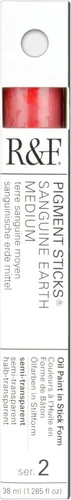 Miniatura 63 de Pinturas R&F Hechas a Mano - Palo de Pigmento al Óleo Profesional, Gris Neutro Medio, 188 ml