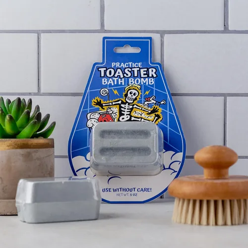 Miniatura 4 de Bomba de baño tostadora - Divertido regalo de broma para adultos, divertida broma de oficina, elefante blanco, Papá Noel secreto, relleno