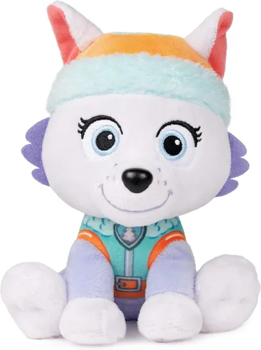 GUND - Peluche oficial de PAW Patrol Everest en uniforme de rescate en nieve característico, animal de peluche para edades de 1 y en adelante, 15,2