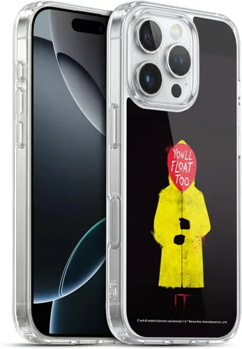 Miniatura 74 de Head Case Designs Funda de gel suave con licencia oficial de la película de TI Pennywise 2 Graphics compatible con Apple iPhone 15 Pro