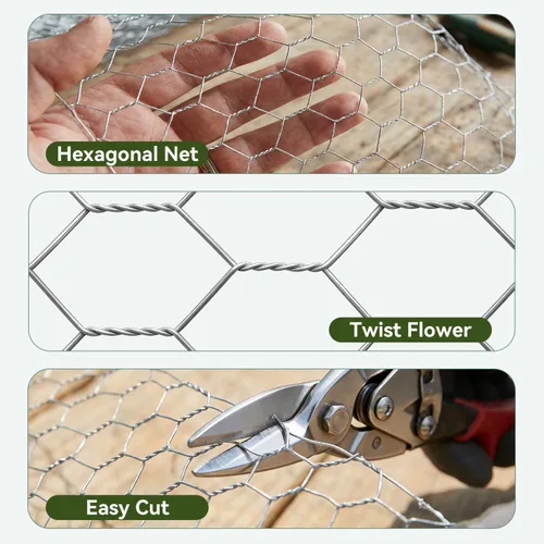 Miniatura 3 de AMAGABELI GARDEN & HOME - Malla metálica de 40 pulgadas x 82 pies, orificios de 1/2 pulgadas, galvanizado después de soldar, malla de alambre, valla