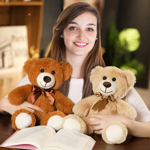 Miniatura 3 de SNOWOLF Oso de Peluche Lindo Juguetes de Animales de Peluche Almohada Oso Muñeca Regalo para Niños y Niñas Cumpleaños Navidad Día de San Valentín