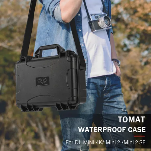 Miniatura 7 de Tomat Mini 4K caso impermeable duro transporte caso para DJI MINI 4K / Mini2 Fly More Combo Accesorios