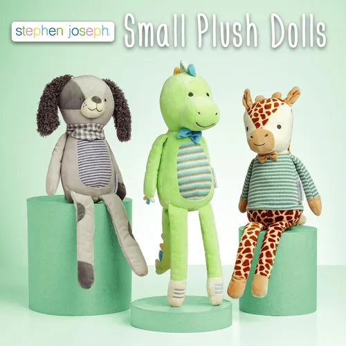 Miniatura 2 de Stephen Joseph, Juguete de Animal de Peluche de 11 pulgadas, Muñeca de Felpa Pequeña Súper Suave, Juguetes para Bebé, Niños Pequeños, Niños