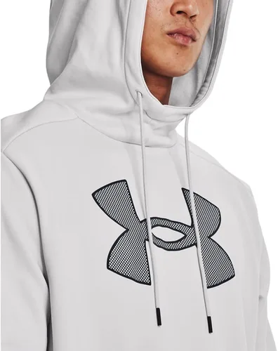 Miniatura 2 de Under Armour Sudadera con capucha de vellón ArmourFleece con logotipo grande para hombre