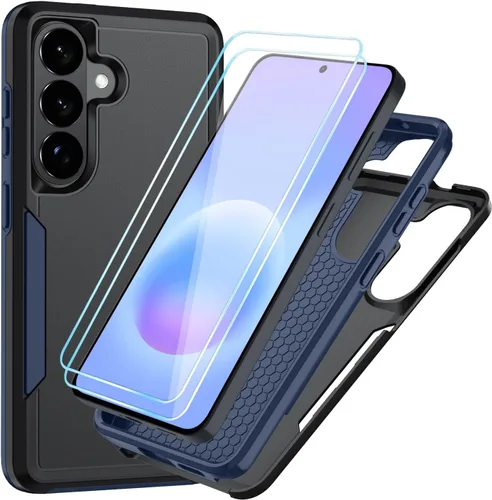 Miniatura 18 de Funda para Samsung Galaxy A15 5G con protector de pantalla HD [protección contra caídas de grado militar] Protección de cuerpo completo resistente a