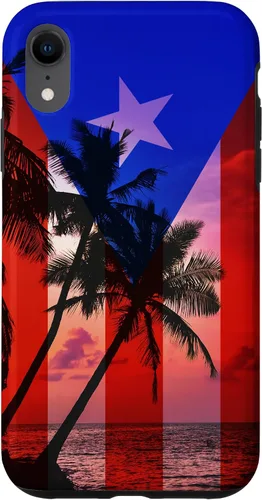 Miniatura 24 de iPhone 11 Tropical Ocean Vibes Bandera de Puerto Rico - Funda del Orgullo Puertorriqueño