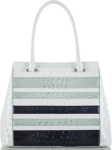 Miniatura 3 de Brahmin Joan - Bolso de piel auténtica para viñedo de cristal de mar
