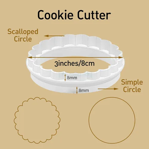 Miniatura 6 de Sello de galletas de Navidad personalizado 2025 con el apellido de tu familia, ideal para hornear y decoración navideña, regalo ideal