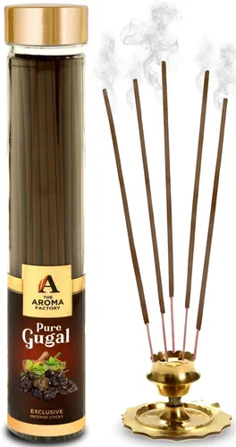 Miniatura 11 de The Aroma Factory Agarbatti for Pooja, Attar Jannat Ul Firdaus Perfume Varillas de incienso, sin carbón y bajo contenido de humo, Agarbatti