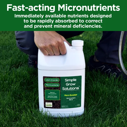 Miniatura 5 de Fertilizante orgánico de micronutrientes para césped, soluciones simples de cultivo, fertilizante de jardín y césped, cultivador, jardinero