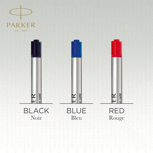 Miniatura 7 de Parker Quinkflow - Recambio de tinta para bolígrafo, punta media, color negro