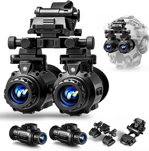 Miniatura 10 de GOYOJO GNG2K Monocular de visión nocturna – 2K / 60Hz Actualizar gafas digitales de visión nocturna, montaje en casco, NVG infrarrojo sigiloso