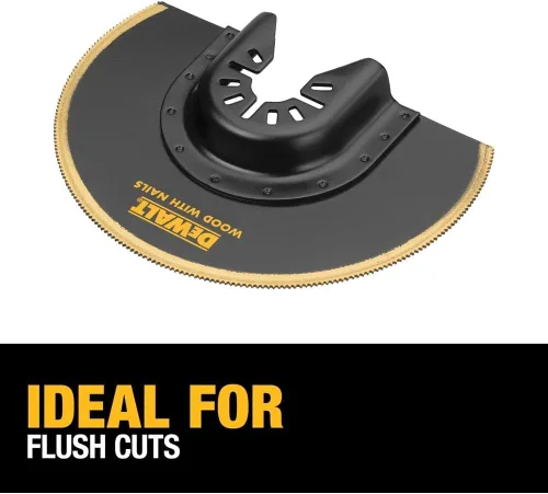 Miniatura 2 de DEWALT Dwa4213, hoja oscilante de titanio para corte al ras